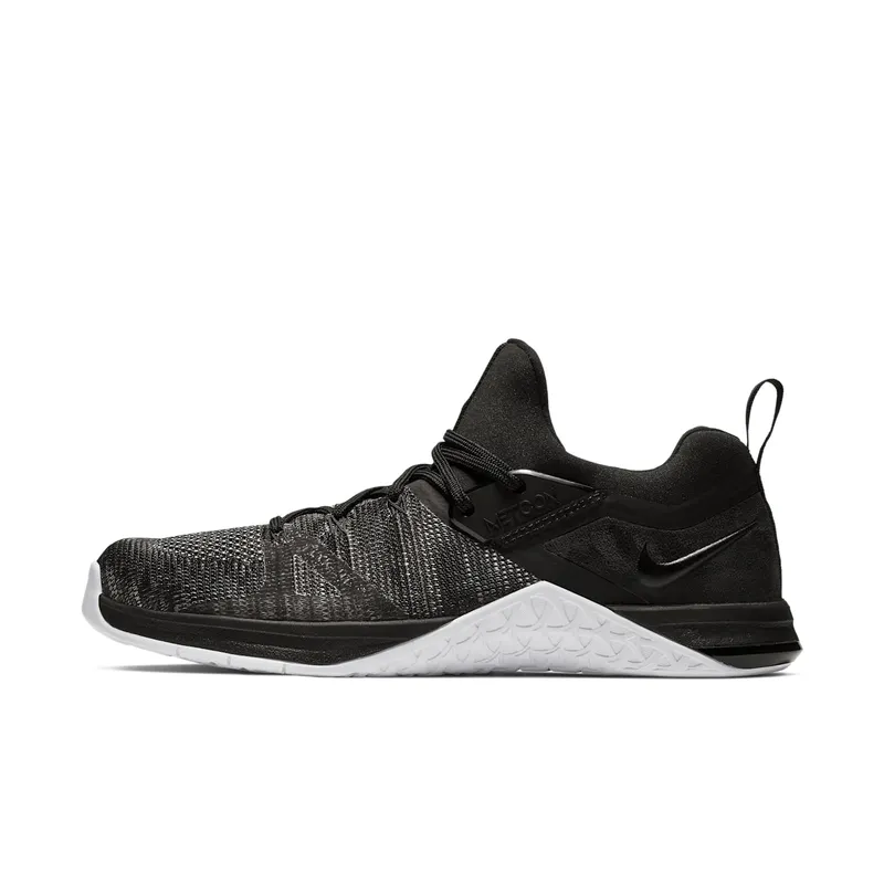 Nike Metcon Flyknit 3 Black Matte Silver Black/Black-White-Matte Silver (AQ8022-001)