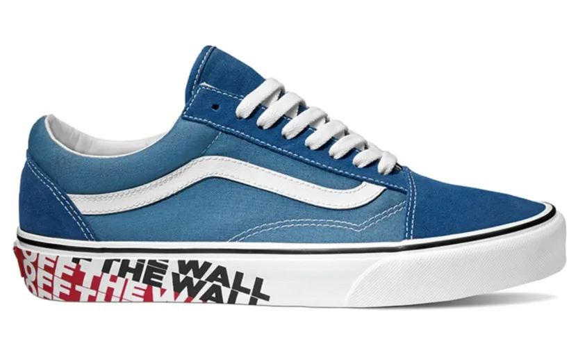 Vans Old Skool Off The Wall Sidewall True Navy (VN0A38G1VRI)