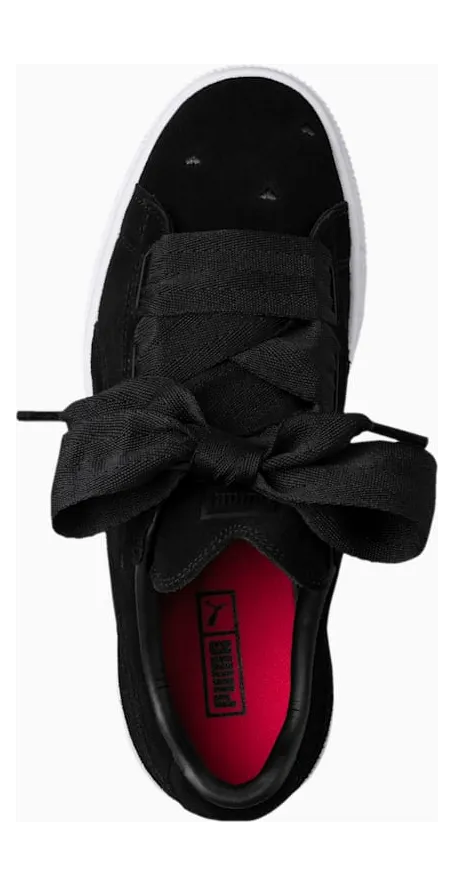 Puma Suede Heart GS “Valentine – Black” (365135-02)