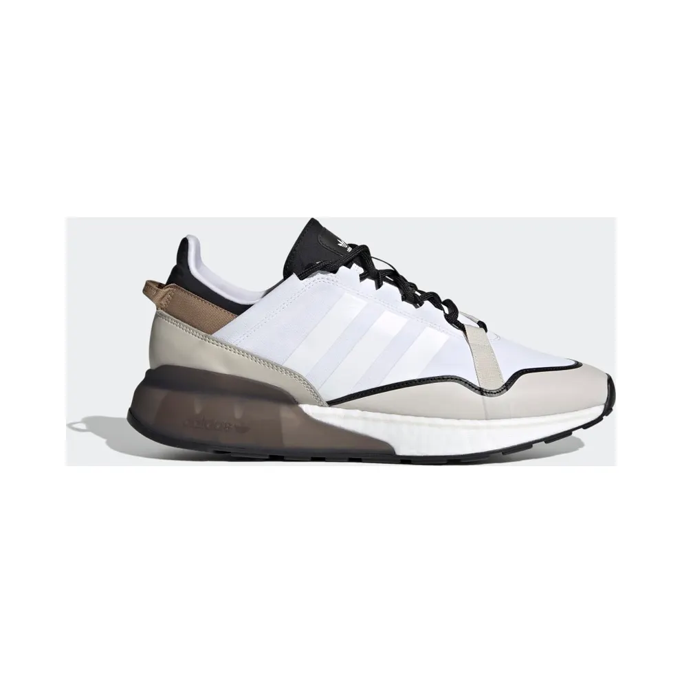 adidas ZX 2K Boost Pure Schuh Cloud White / Bliss / Cardboard (G57962)