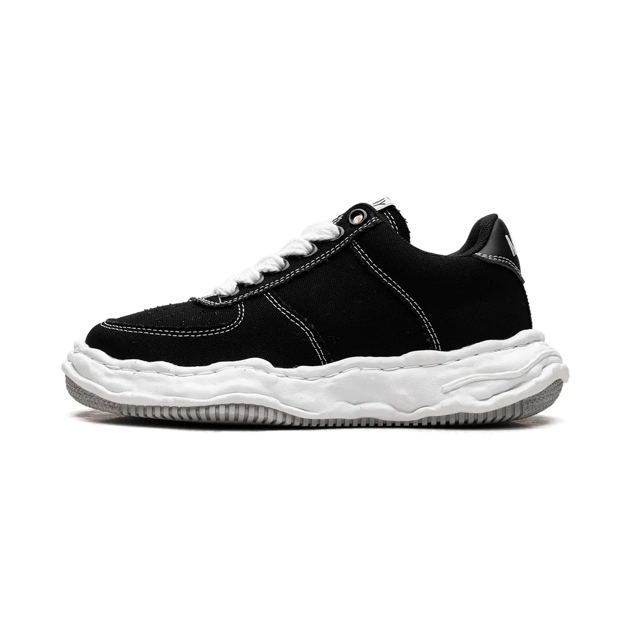 Maison Mihara Yasuhiro Wayne OG Sole Canvas Low “BLACK” (A10FW720-BLK)