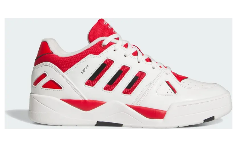 Adidas Midcity Low Core White / Collegiate Red / Core Black (IF4545)