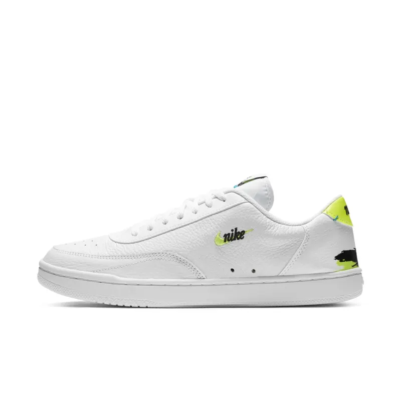 Nike Court Vintage Premium White Volt White/Black/Neo Turquoise (CZ7936-100)