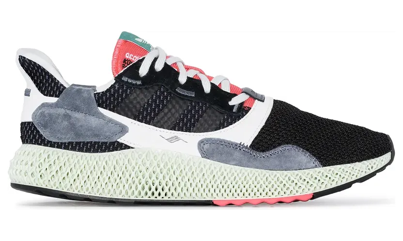 adidas ‘ZX 4000 4D’ Sneakers mit Netzeinsatz – Schwarz (BD79310)