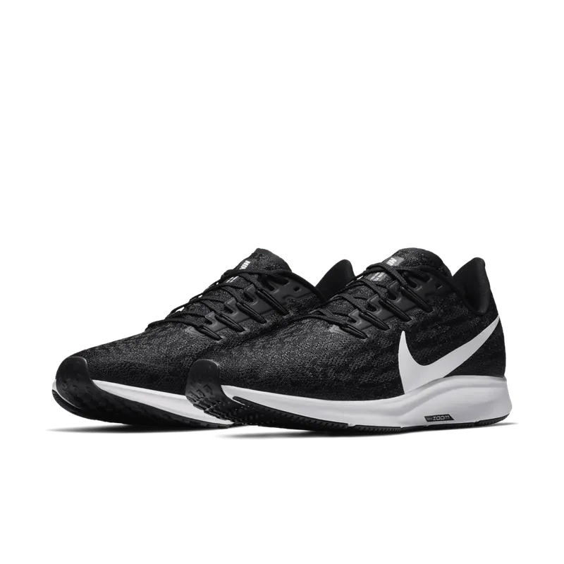 Nike Air Zoom Pegasus 36 Black White Black/White-Thunder Grey (AQ2203-002)