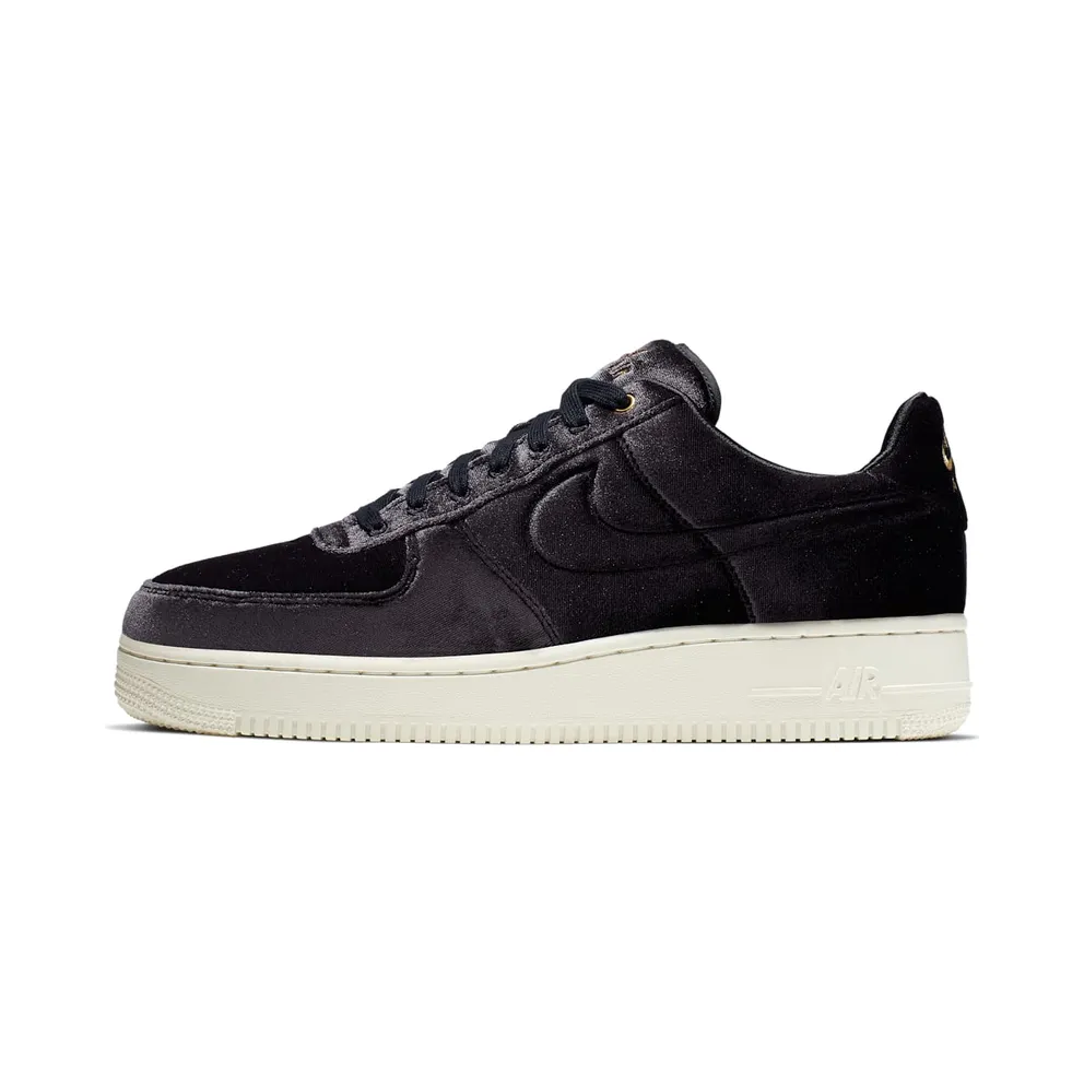 Nike Air Force 1 Low Premium 3 Velour Black (AT4144-001)