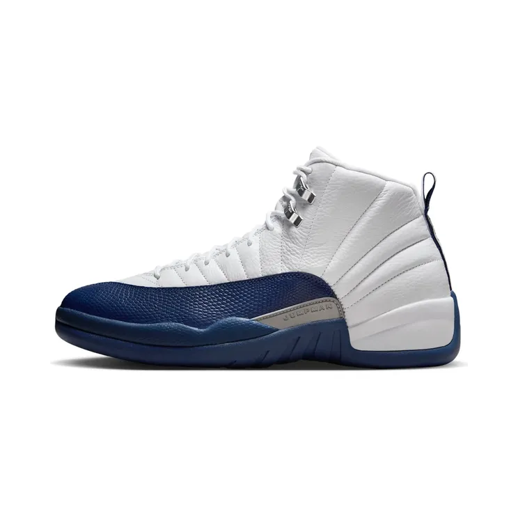 Air Jordan 12 French Blue (2025) “White / Metallic Silver / Varsity Red / French Blue” (CT8013-114)