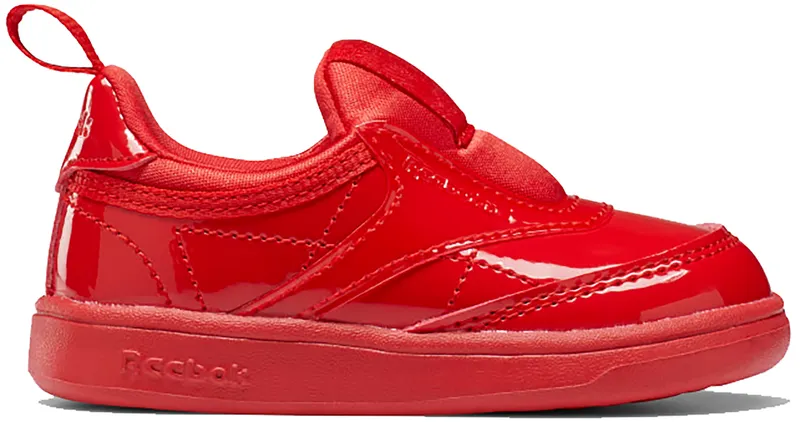 Reebok Club C Slip-On Cardi B Red (TD) Instinct Red/Instinct Red-Clear (Other Brands Reebok)
