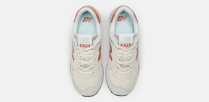 New Balance 574 Calm Taupe Orange (WL574VK2)
