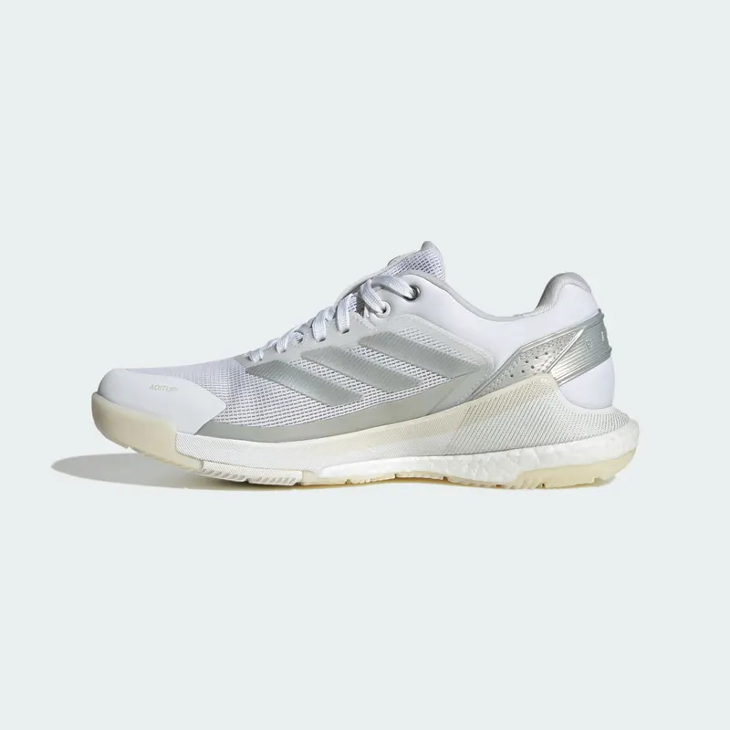 Adidas Crazyquick BOOST Padel Cloud White / Silver Metallic / Zero Metalic (JR4660)