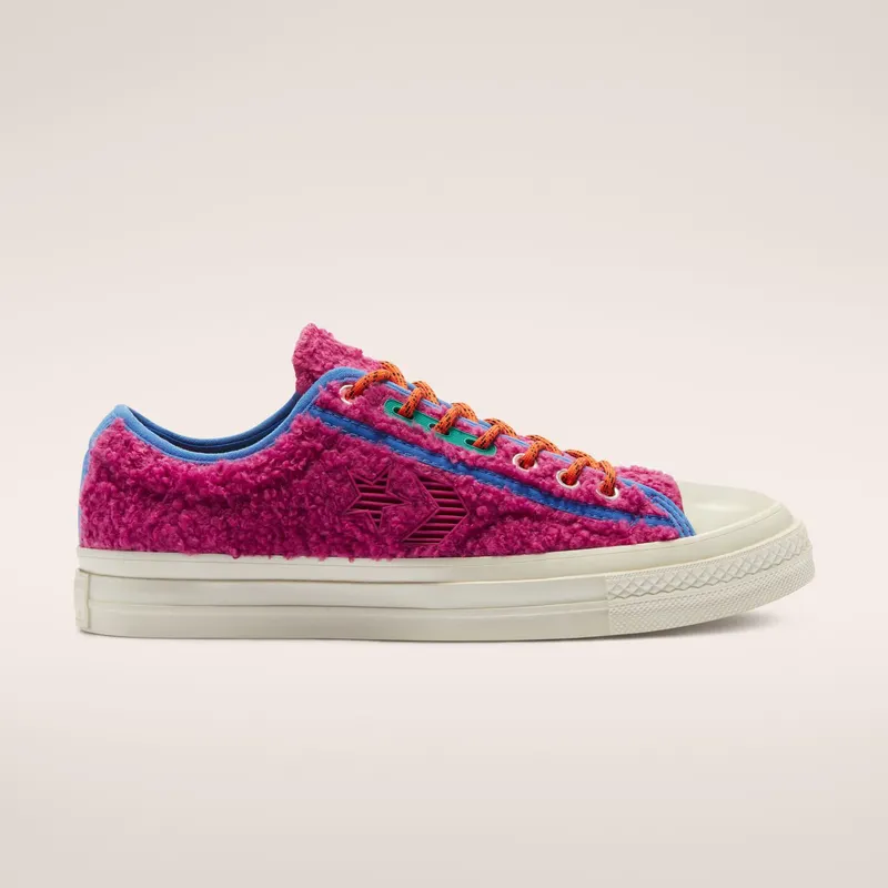 Converse Unisex Retro Sherpa Star Player Low Top Cactus Flower/egret (169522C)