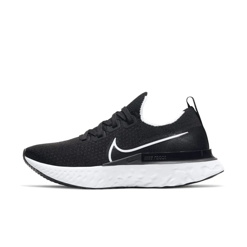 Nike React Infinity Run Black White (W) Black/White-Dark Grey (CD4372-002)