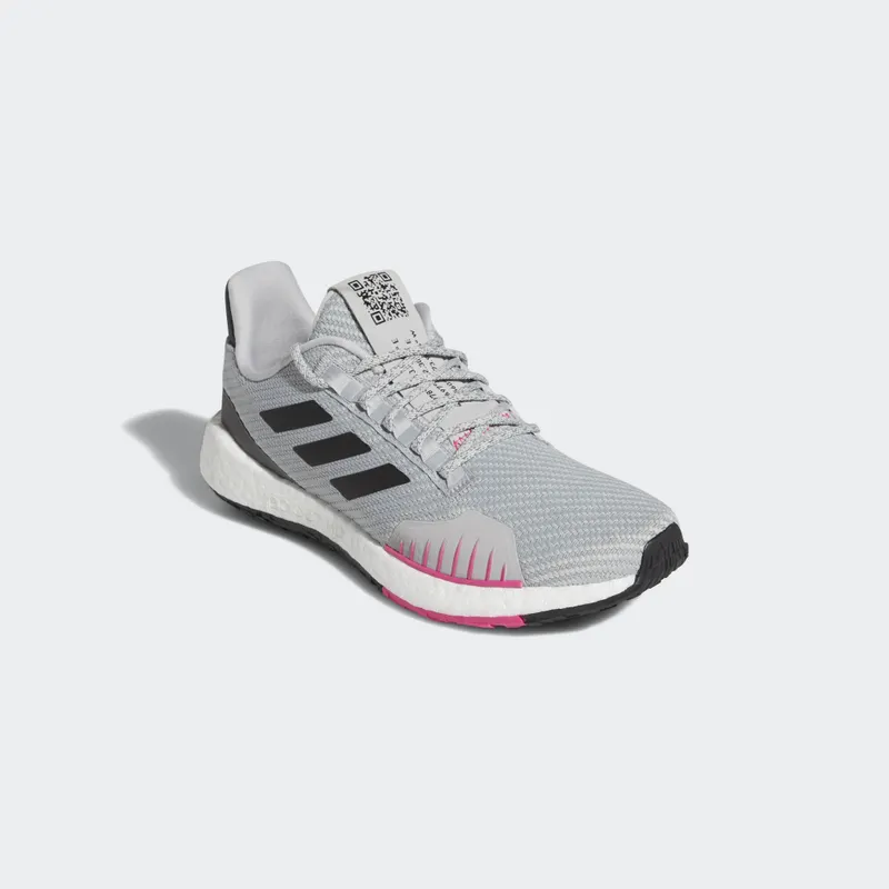adidas Pulseboost HD Winter Grey Black Pink (W) Grey Two/Core Black/Shock Pink (FU7327)