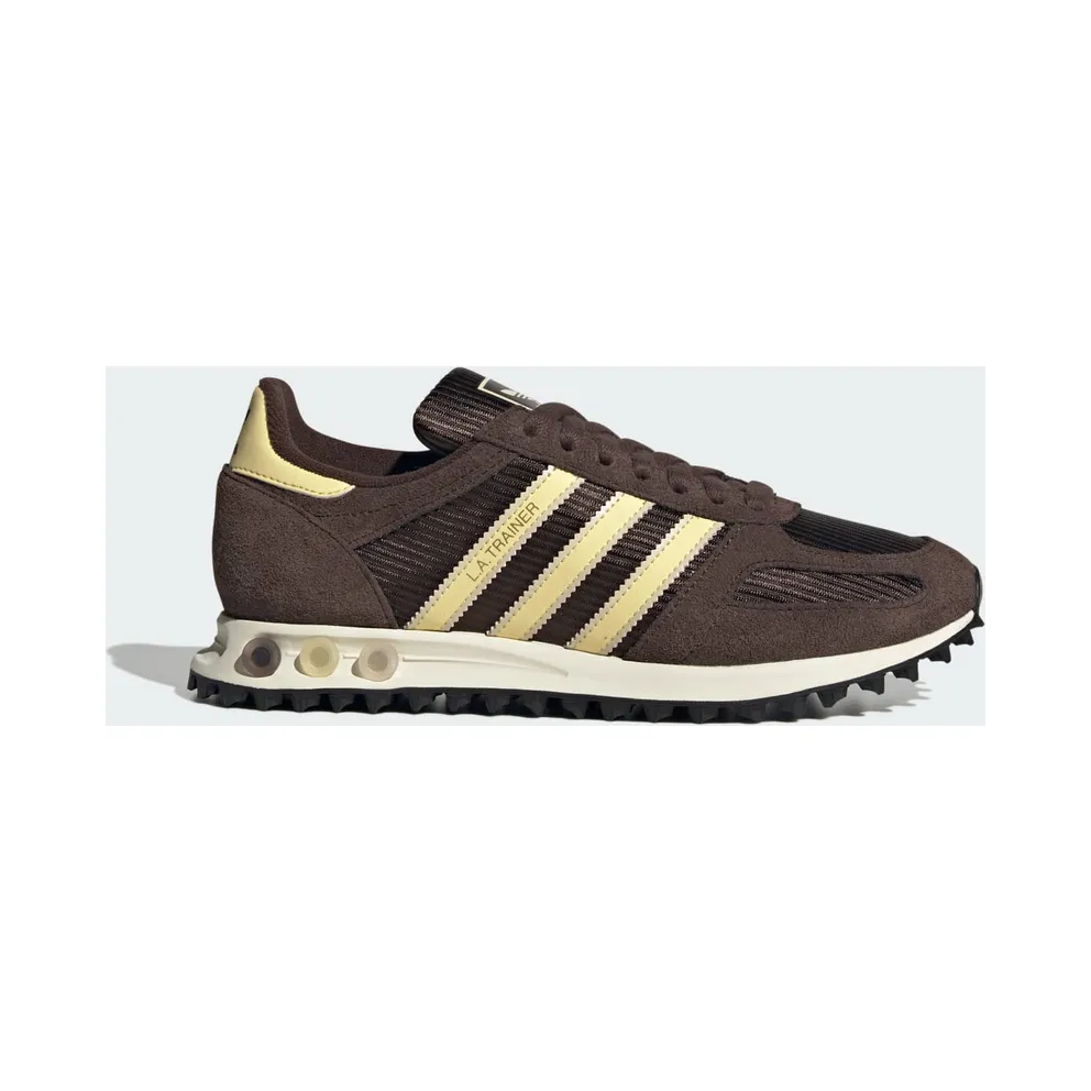 Adidas LA TRAINER OG Schuhe Dark Brown / Almost Yellow / Off White (KK4436)