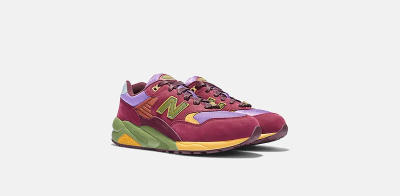 New Balance 580 Stray Rats Maroon Purple (MT580SR2)