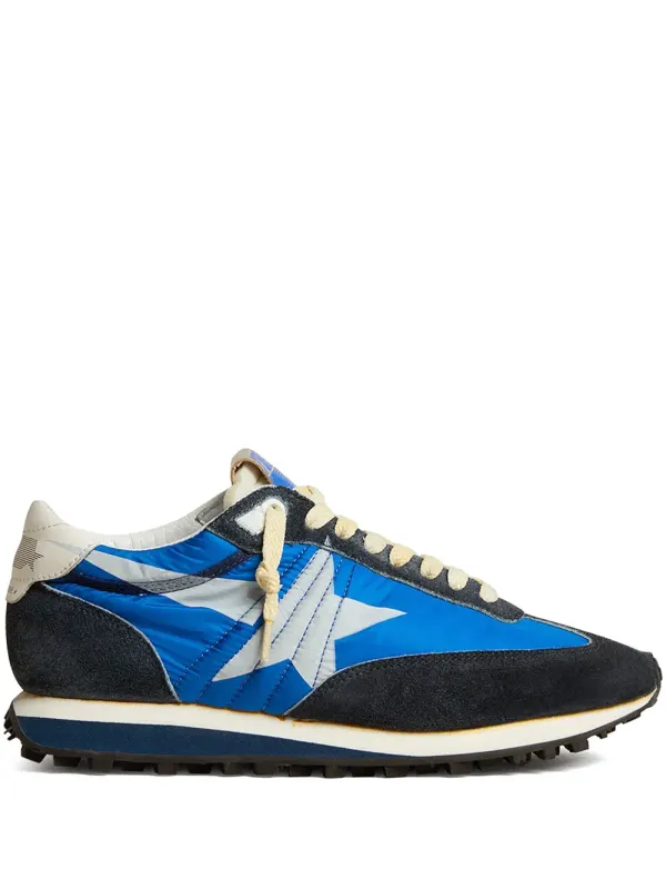 Golden Goose Marathon sneakers with vlakken – Black (GWF00683F005463)