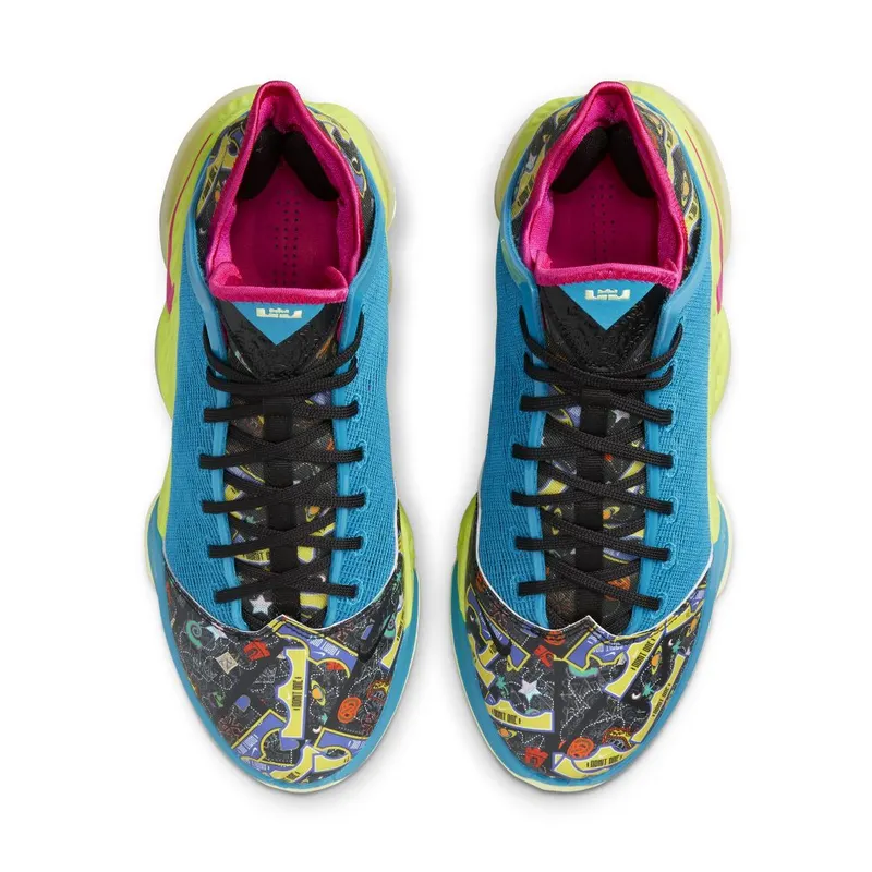 LeBron 19 Low Basketball Purple (DM1058-500)