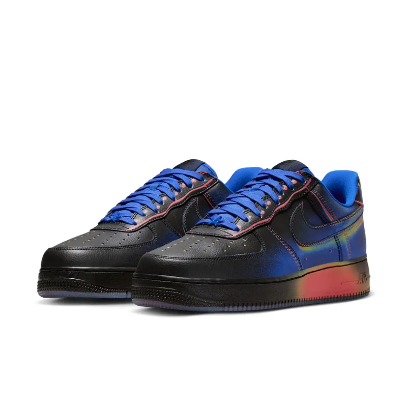 Nike Air Force 1 Low Retro “Heat Map Black Racer Blue” (IB6834-001)