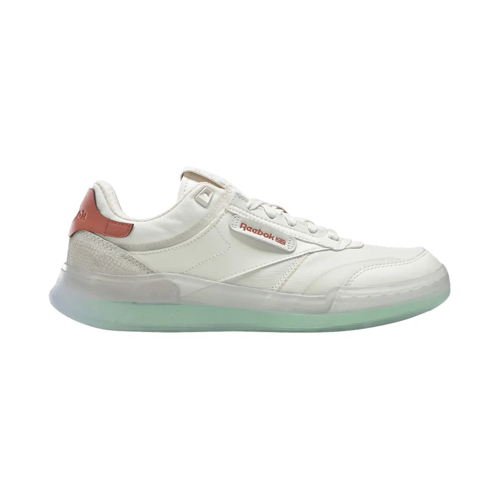 Reebok Club C Legacy Shoes Chalk / Neon Mint / Baked Earth