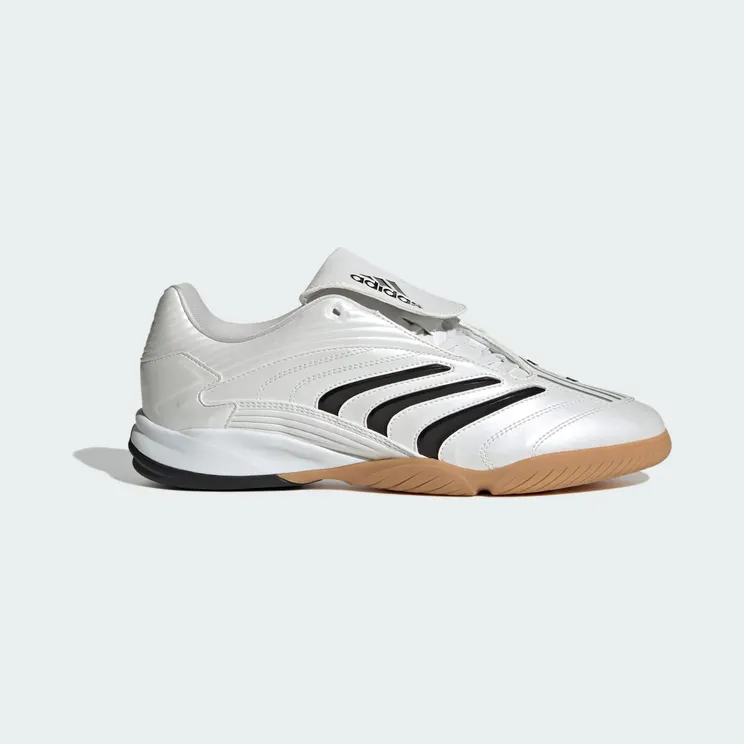 adidas Predator Sala “Zero Metalic / Core Black / Gum” (JQ3915)