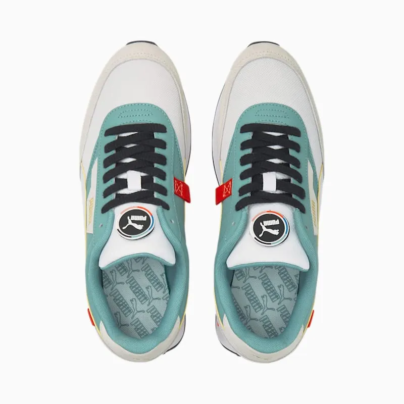 PUMA Future Rider Go For White/Mineral Blue (383355-02)