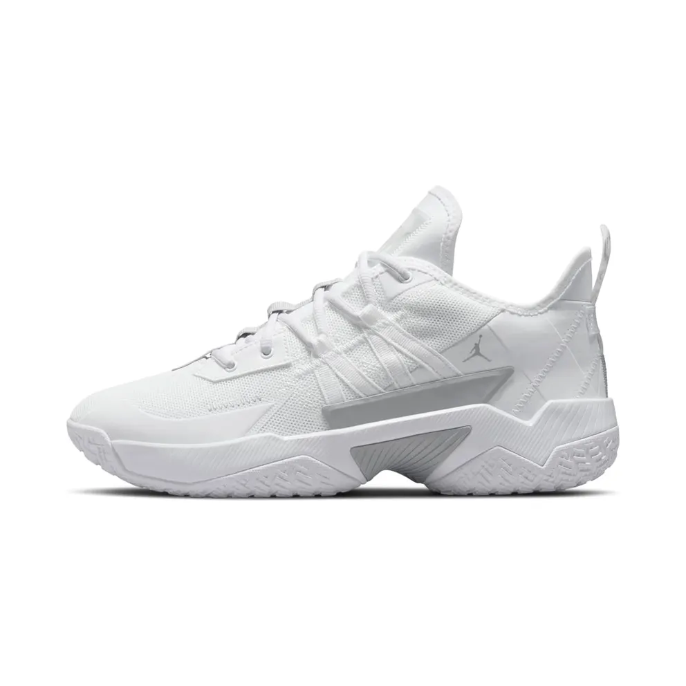 Nike Jordan One Take II “White / Metallic Silver / Wolf Grey” (CW2457-102)