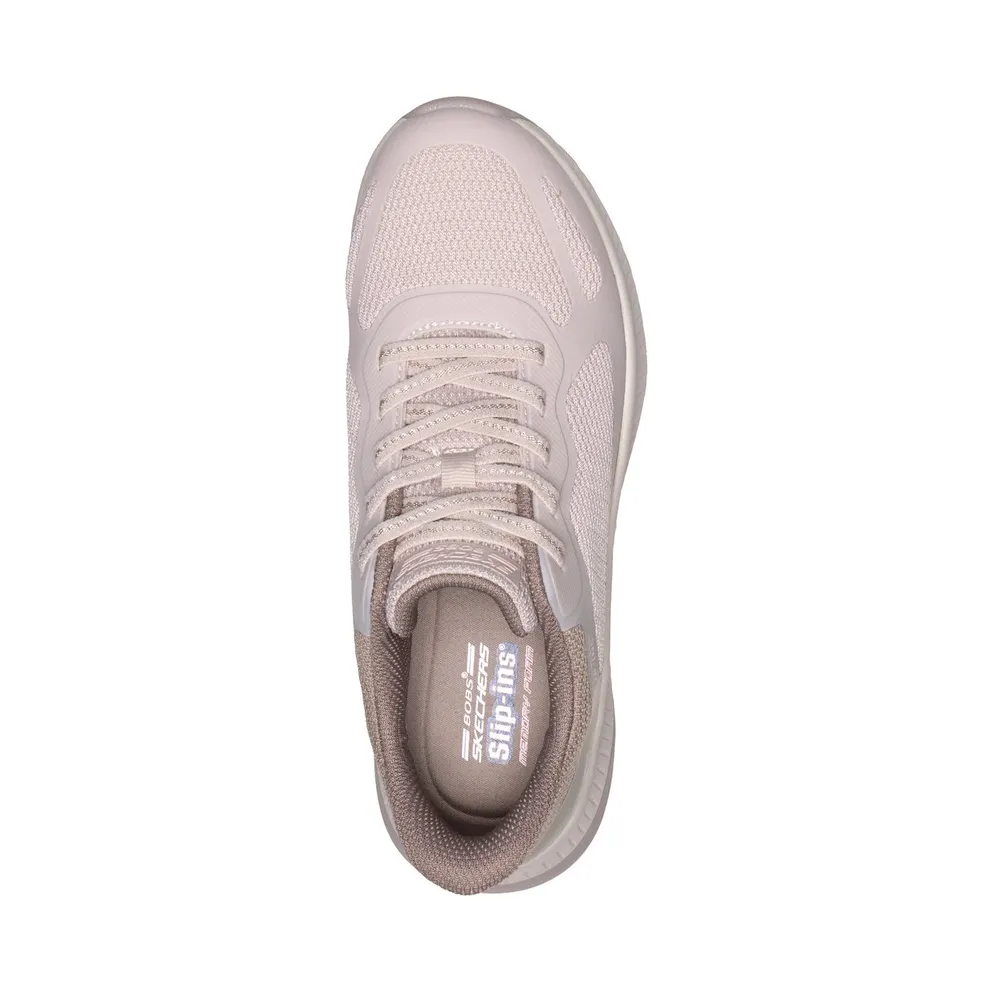 Skechers Slip-ins: BOBS Squad 4 – Staple Look Sneaker Taupe