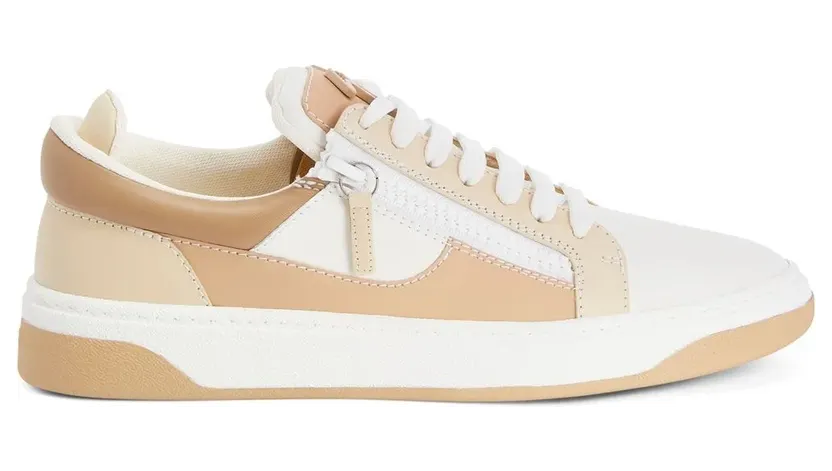 Giuseppe Zanotti GZ94 Sneakers mit doppeltem Reißverschluss – Weiß (RM30034001)