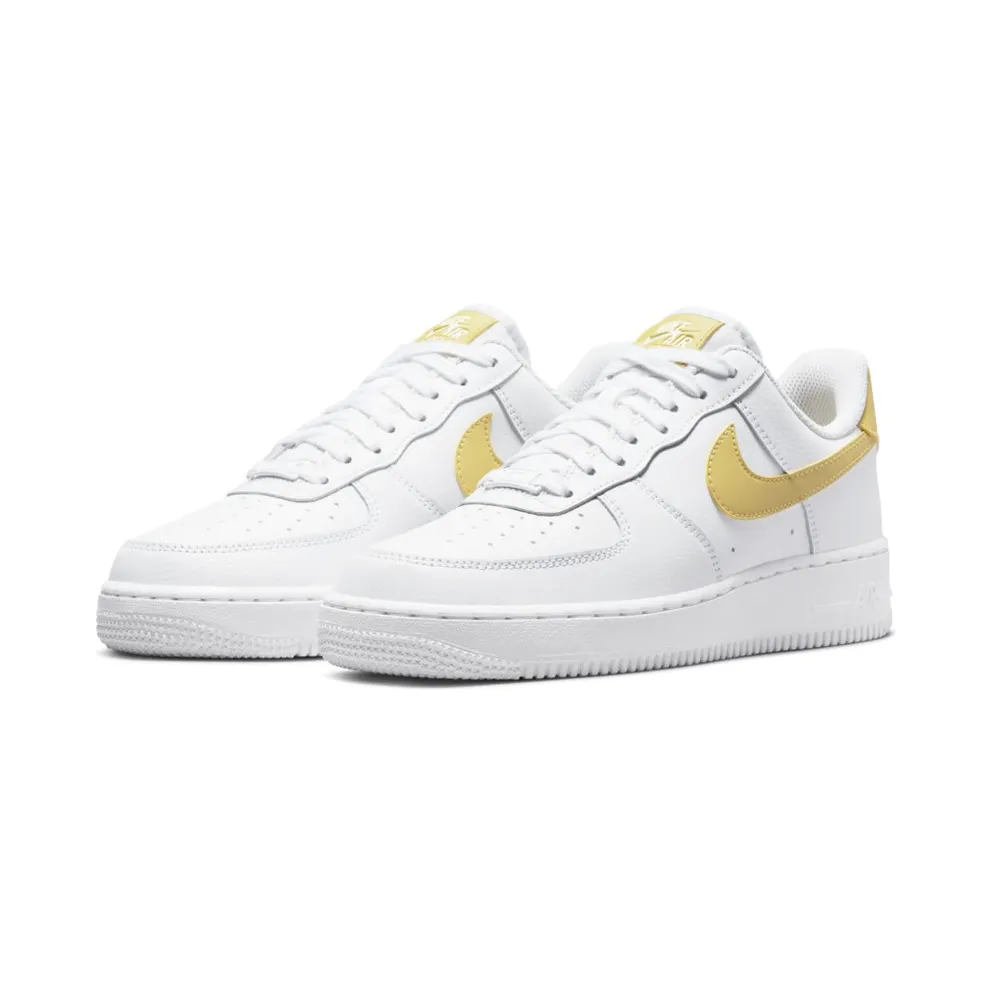 Nike Air Force 1 ’07 White Saturn Gold White White (W) (315115-170)