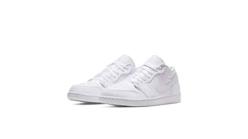 Jordan Air 1 Low White White White White (553558-112)