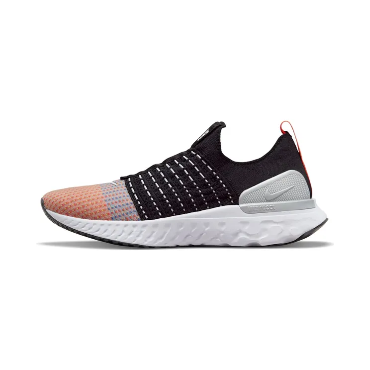 Nike React Phantom Run Flyknit 2 Black Team Orange (DQ7647-001)