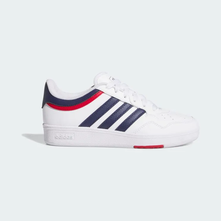 Adidas Hoops 4.0 Kids Cloud White / Dark Blue / Team Power Red 2 (JI3473)