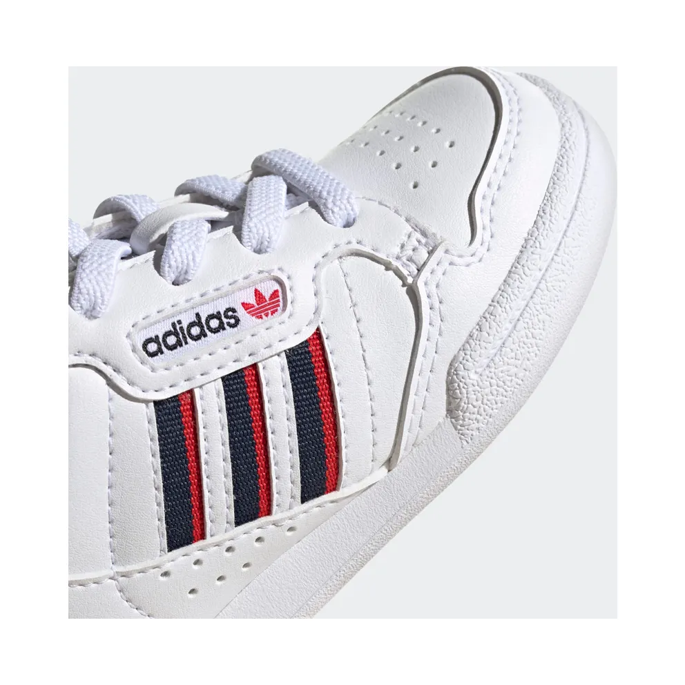 Adidas Continental 80 Stripes Cloud White / Collegiate Navy / Vivid Red (S42613)