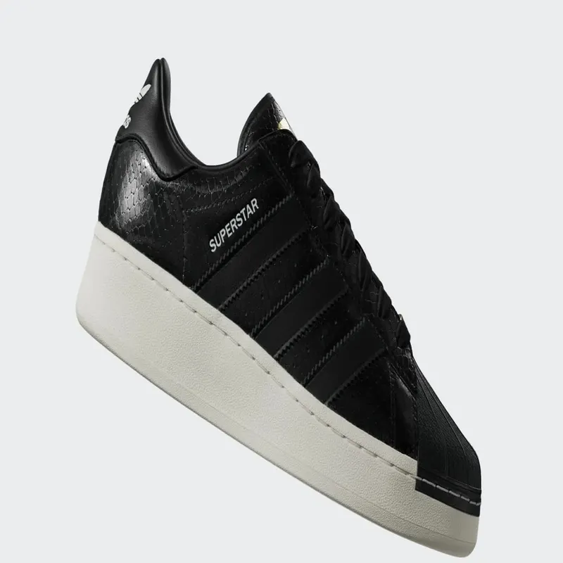 Adidas Superstar XLG Core Black / Core Black / Gold Metallic (IE5195)