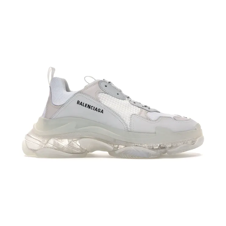 Balenciaga Triple S Clear Sole White