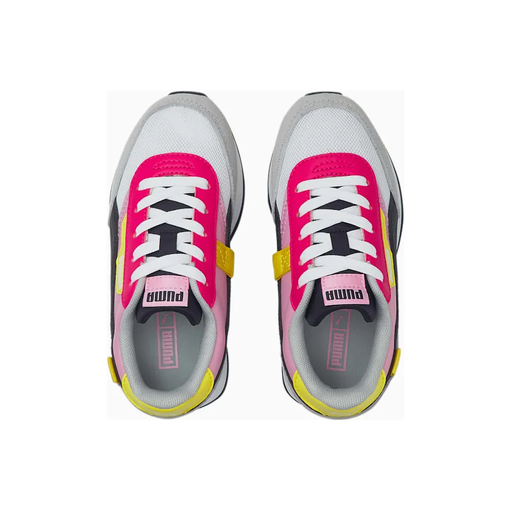 PUMA Future Rider Splash Kids’ White/Prism Pink (381855-04)