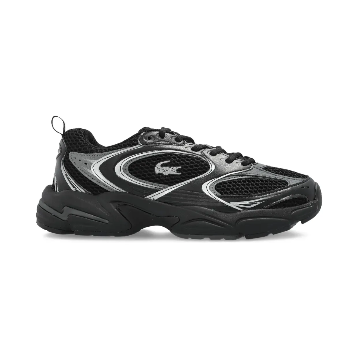 Lacoste Storm 2K met mesh vlak “Black” (749SMA0020)