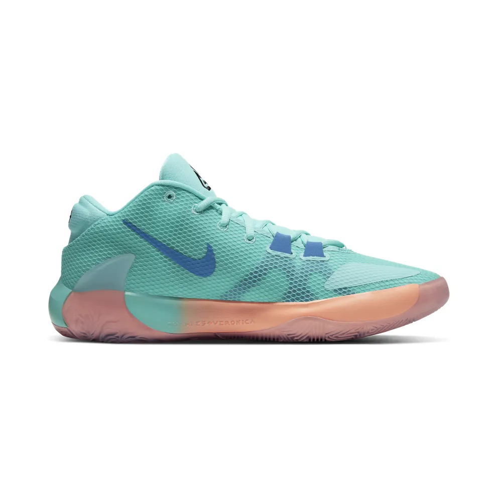 Nike Zoom Freak 1 “Aurora Green / Blue Stardust / Orange Pulse / Black” (BQ5422-300)