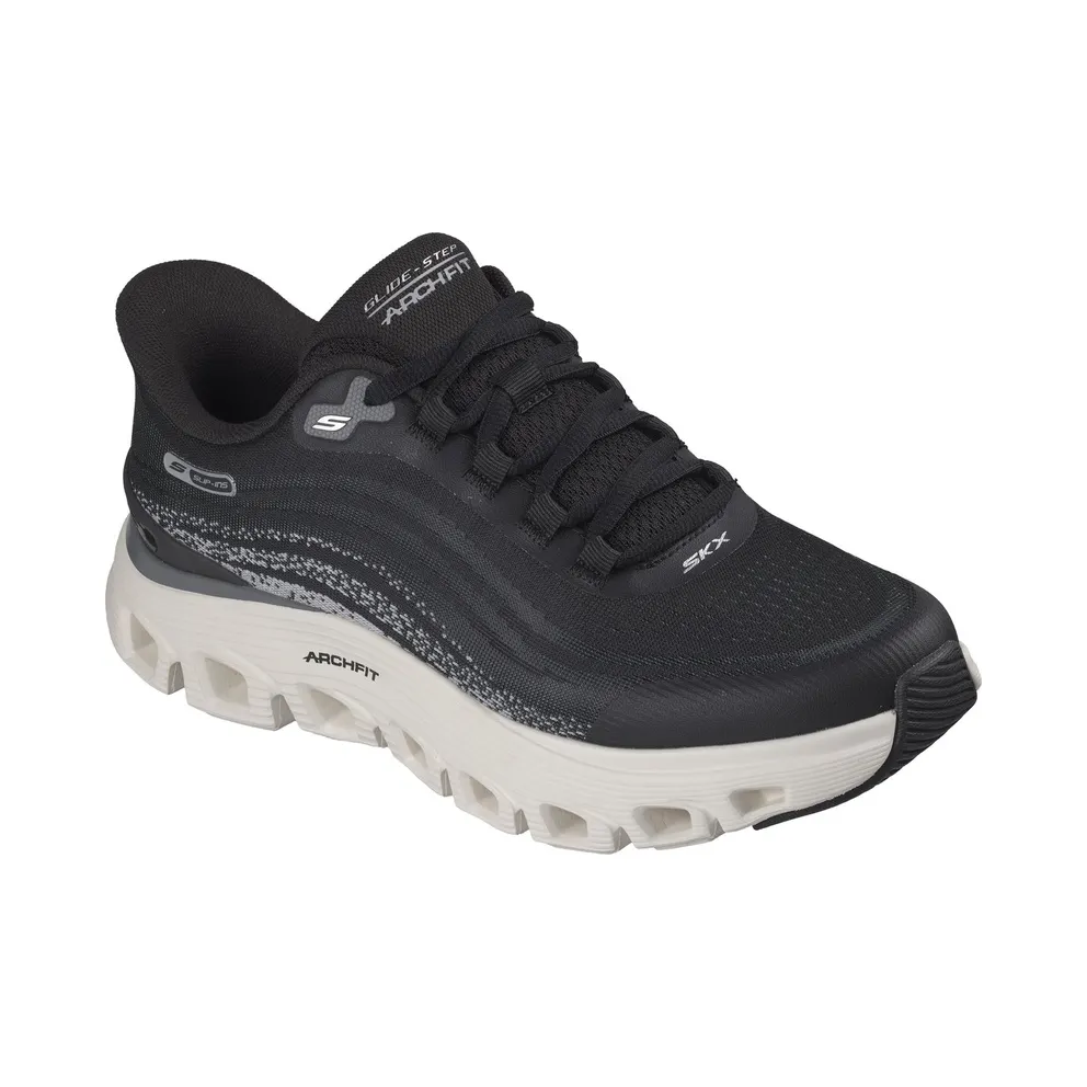 Skechers Slip-ins: Arch Fit Glide-Step Wave – Zanaro Sneaker Black
