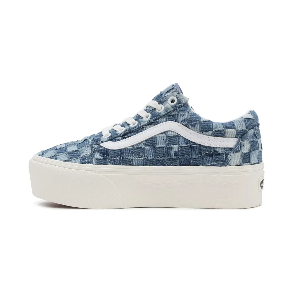VANS Geweven Old Skool Stackform Shoes Blue (VN0A7Q5MB6A)