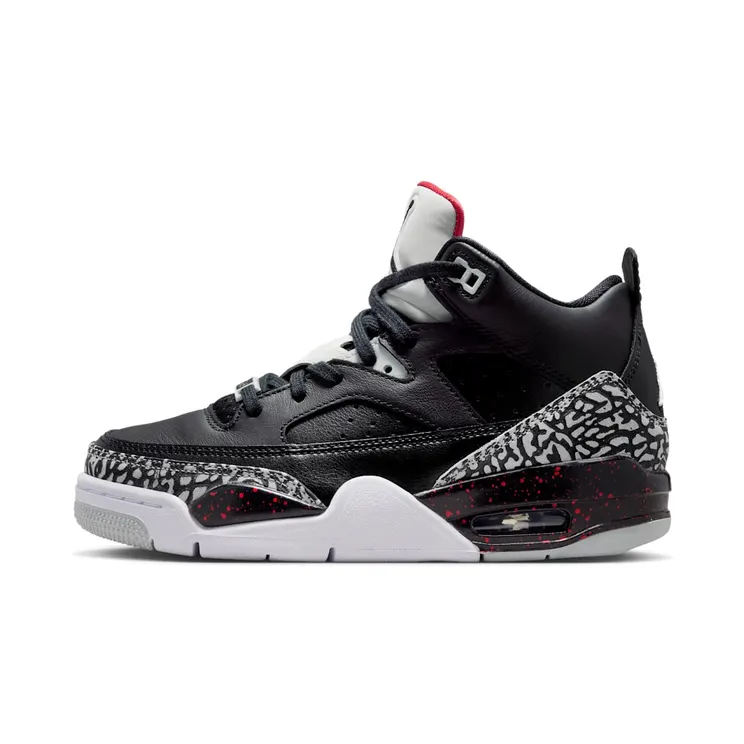 Jordan Son of Mars GS “Black/Black-University Red-Grey Mist-White” (IR0519-003)