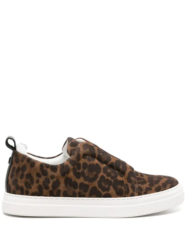 Pierre Hardy Baskets Slider Wildleder-Sneakers – Braun (JS02Z)