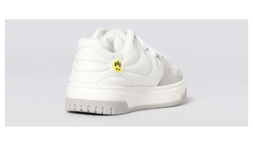 BARROW Leather Sneakers White (828481) (2)