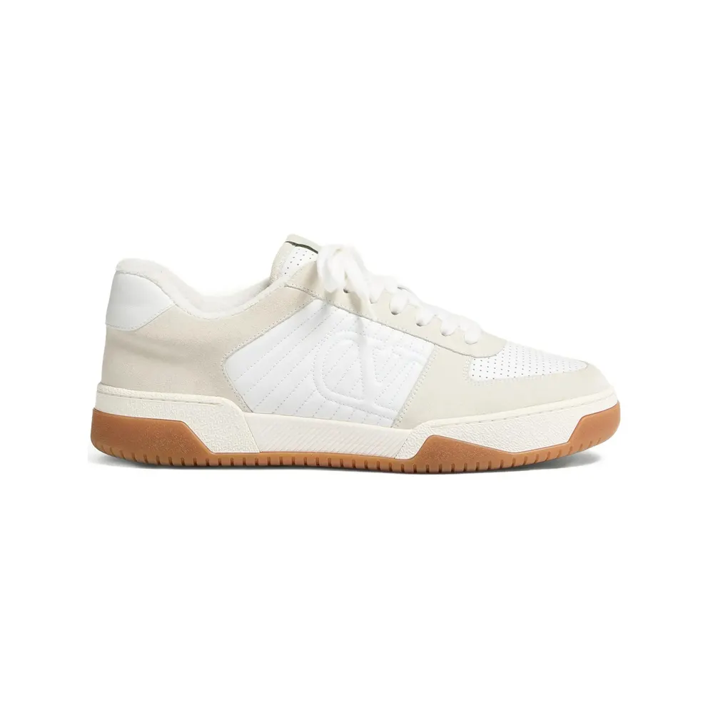Valentino Garavani Logo-detail Perforated “White/Neutrals” (8Y2S0M78ZZM 0BO)