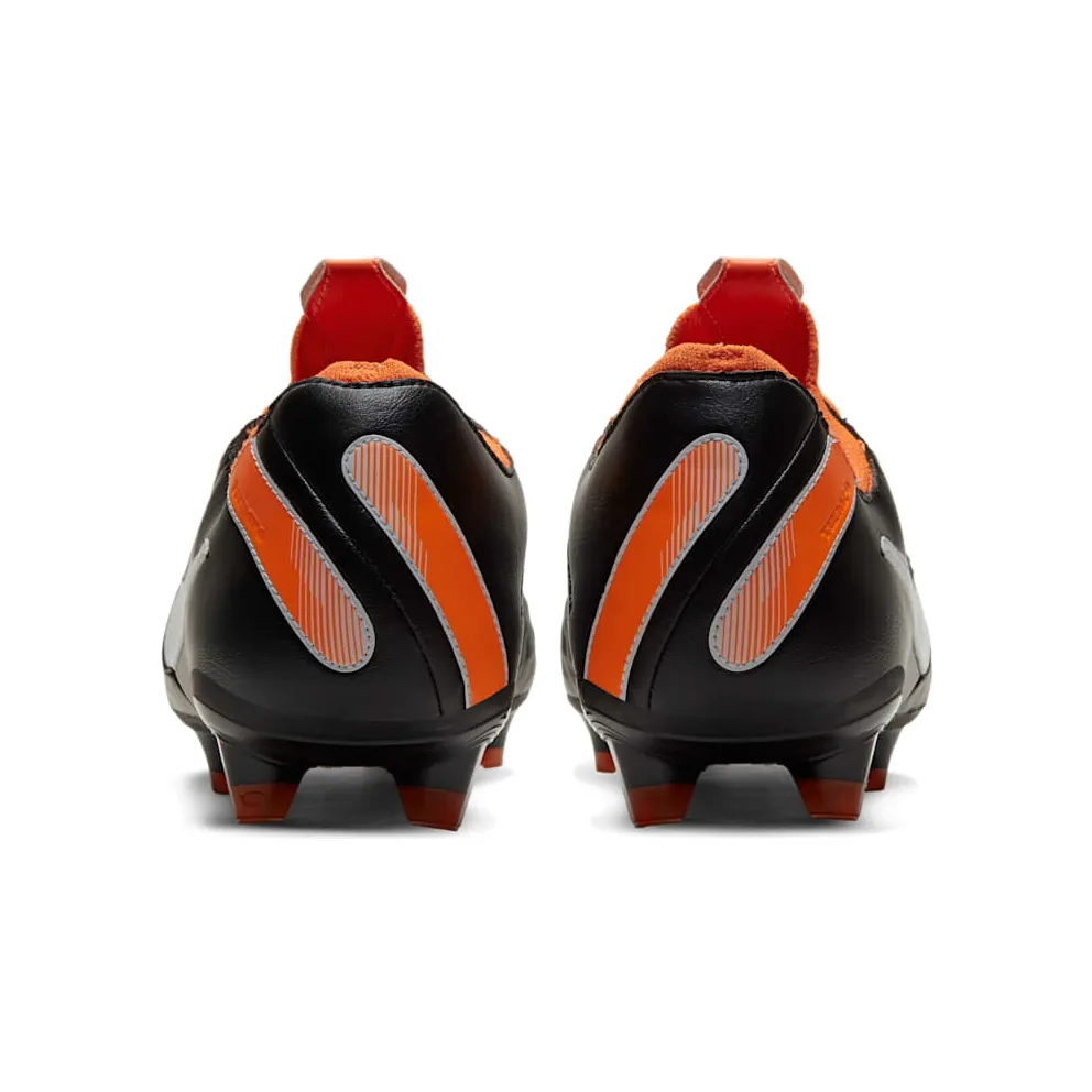 Nike Tiempo Legend 8 Elite FG “Black / Orange” (CI7587-018)