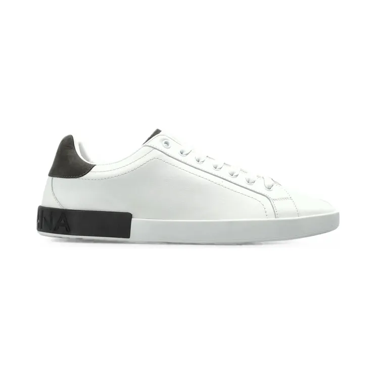 Dolce & Gabbana Logo-embossed Contrast-heel “White” (CS2470 A0868 8P000)
