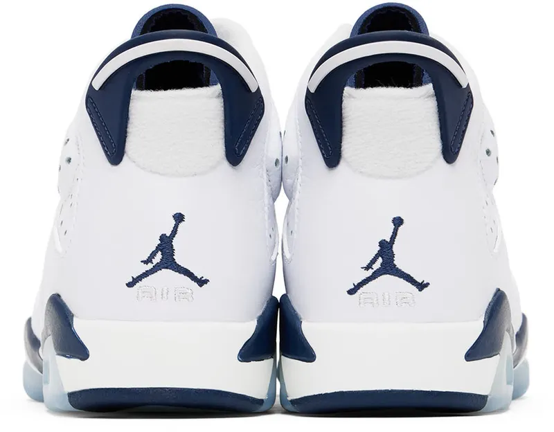 Air Jordan 6 Retro Older Kids’ White (384665-141)