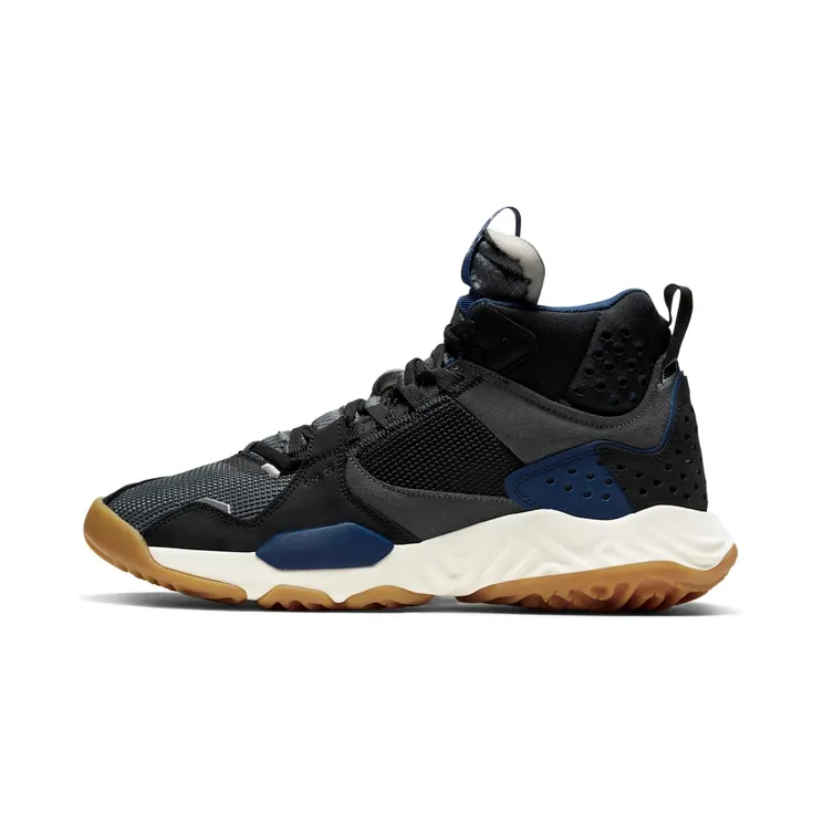 Jordan Delta Mid ‘Storm Blue’ “Black / Dark Grey / Storm Blue / Gym Red” (DC2130-006)