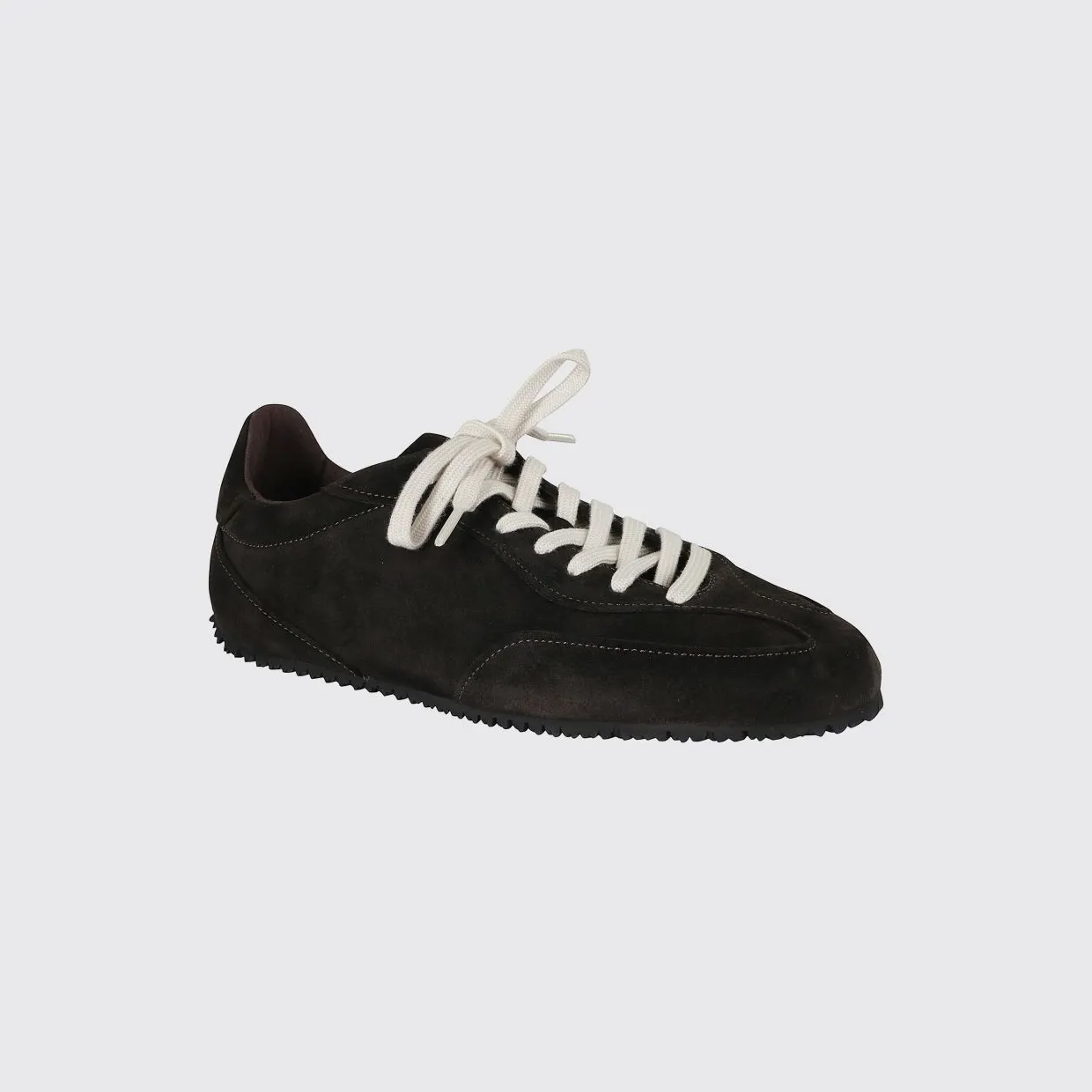 Axel Arigato Daze Runner Suede Calfskin Sneakers with Tone-on-Tone Logo Brown (F4286006)