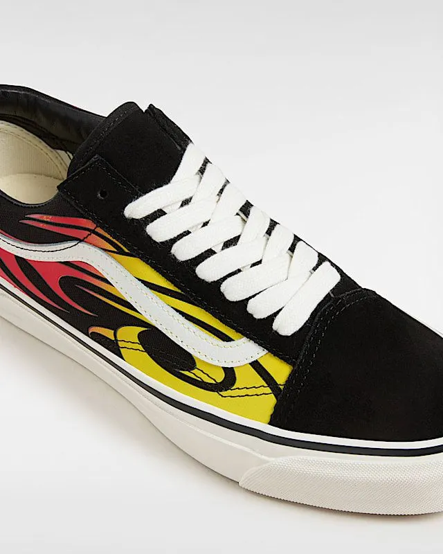 Vans Old Skool 36 LX Warped Tour Black Flame (VN000D56MCG)